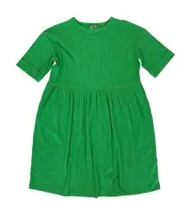 ASOS Dress 6 Green Short‎ Sleeve Casual Preppy Minimalist Spring