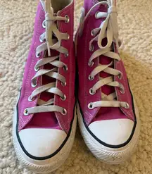 Converse Pink High-Top Sneakers