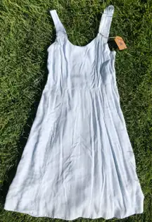 Baby blue dress