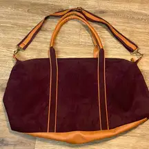 DSW  large Corduroy weekender bag