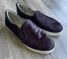 Circus by Sam Edelman Wine Color Cowhide Slip-on Shoes Sneaker - Size 10 M