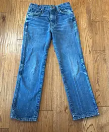 Wrangler high rise straight leg jeans size 30x30