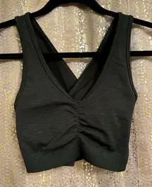 Alphalete Amplify Bra Canteen Deep Olive Green XS