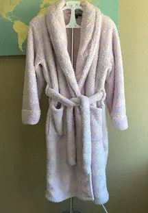 Fluffy cotton candy bath robe Alexander del rossa one size fitting