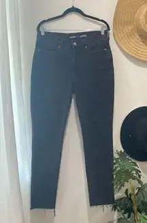 Old Navy High Rise O.G. Straight black jeans