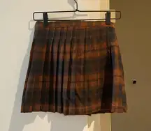 Urban outfitters plaid preppy mini skirt 