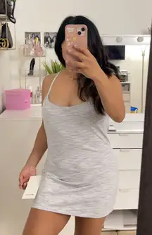 Light Gray Power Pose Tank