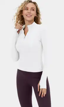 Half Zip Yoga Top