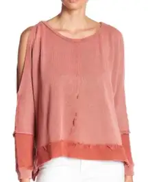 Anthropologie‎ Anamá brand cold shoulder sweatshirt size small