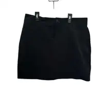 Eddie Bauer Golf Skort Women's 10 Black Hiking Outdoors Pockets Gorpcore Active