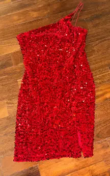 Red Sparkly Dress Dillard's