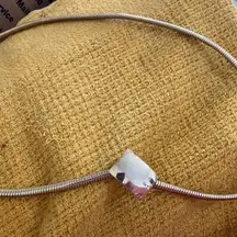 Thin stretch snake style belt