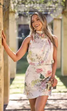 Petal & Pup Mini Floral Dress