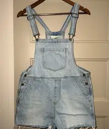 Light Blue Denim Overalls