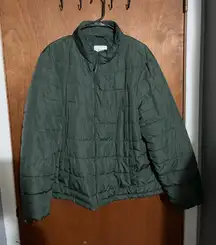 GAP Green Puffer ColdControl Jacket 