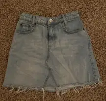 Denim Skirt