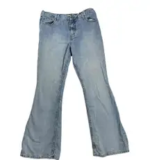 Canyon‎ River Blues Women's Retro Y2K Light Wash Bootcut Flare Jeans Size 15