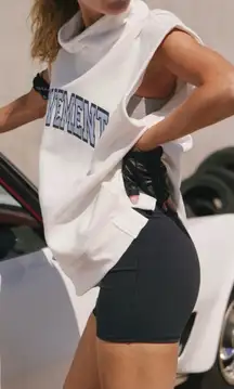 NWT Free People FP Movement Victory Muscle Set - white combo - Small