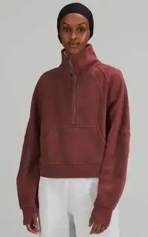 Lululemon Scuba Oversized Funnel Neck Half-Zip size XL/XXL