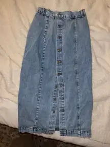 Jean Skirt