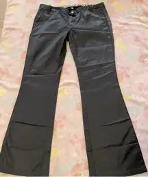 7 for all Man Kind black designer dress pants wide leg (NEW) retail $249.00