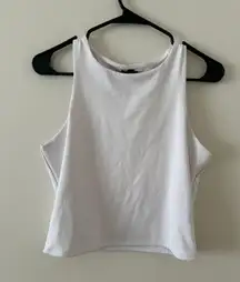 White Body Contour Tank Top