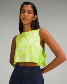 NWT  All Yours Cropped Cotton Tank Top