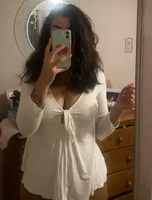 American eagle soft and sexy babydoll long sleeve