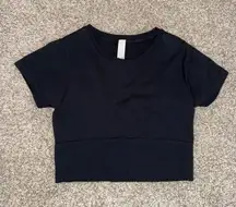 OFFLINE by Aerie Black Crop Top