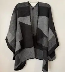 Roffe Accessories Ruana/Wrap One Size Grey