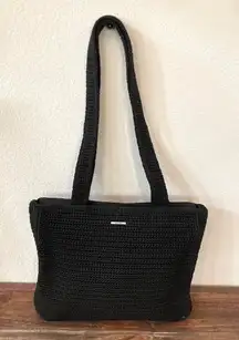 NWOT  black shoulder bag. Mint!
