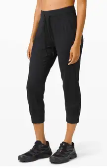 Lululemon Ready To Rulu Jogger Crop 8 Black soft stretch cropped sweat pant
