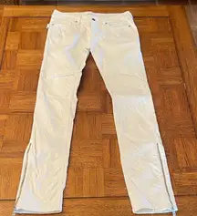 Zadig & Voltaire white skinny jeans size 27