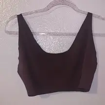 Maurices brown super comfy wirefree bra