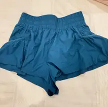 Dark Blue Free People Shorts