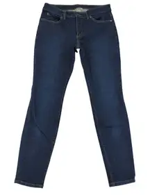 Duluth Trading DuluthFlex Daily Denim Skinny Jeans Womens 10 Reg Dark Stretch