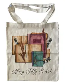 Always‎ Fully Booked Totebag 16x14 inch
