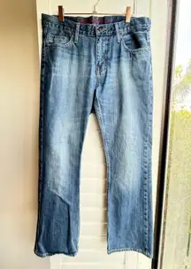 Mossimo Supply Co Bootcut Jeans in Blue Stonewash size 32 L 30