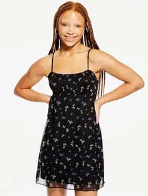 Aeropostale‎ Butterfly Dress Fairycore Skater Fit And Flare Mini Coquette S