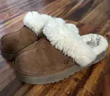 UGG Disquette Platform Slippers Chestnut Women’s