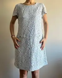 Lace Dress Short Sleeved Preppy