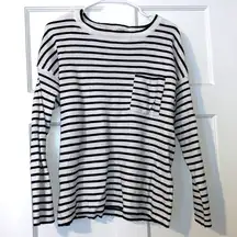 Style and Co Stripped Warm Sweater Top