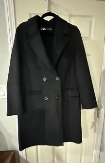 ZARA Wool Blend Coat