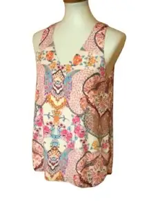 Tabitha Webb  colorful tank top