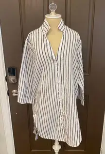 3/4 Sleeve striped top