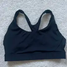 Black Sports Bra