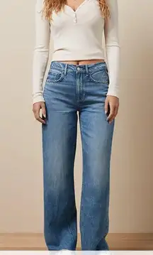 American Eagle High Rise Baggy Wide Leg Jeans