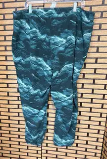 Fabletics Green And Blue Sweatpants Size 2X
