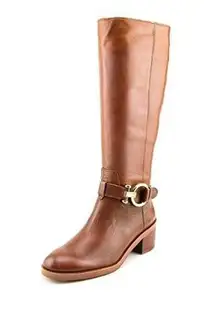 COACH Carolina Extended Leather Knee High Riding Boots Brown Women Sz US 11B