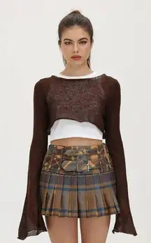 CHACHA Plaid Skirt